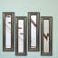 Ensemble de miroirs 4 pièces N Miami-28732721