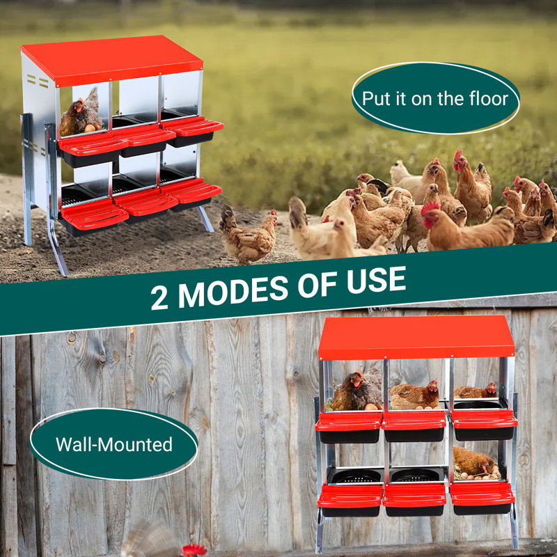 Gurdon Nesting Boxes, Red