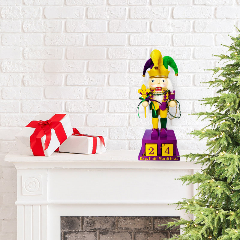 10” Days Until Mardi Gras Nutcracker