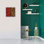  «Native Tradition 1» par Chariklia Zarris, art mural sur toile, 18 po x 18 po