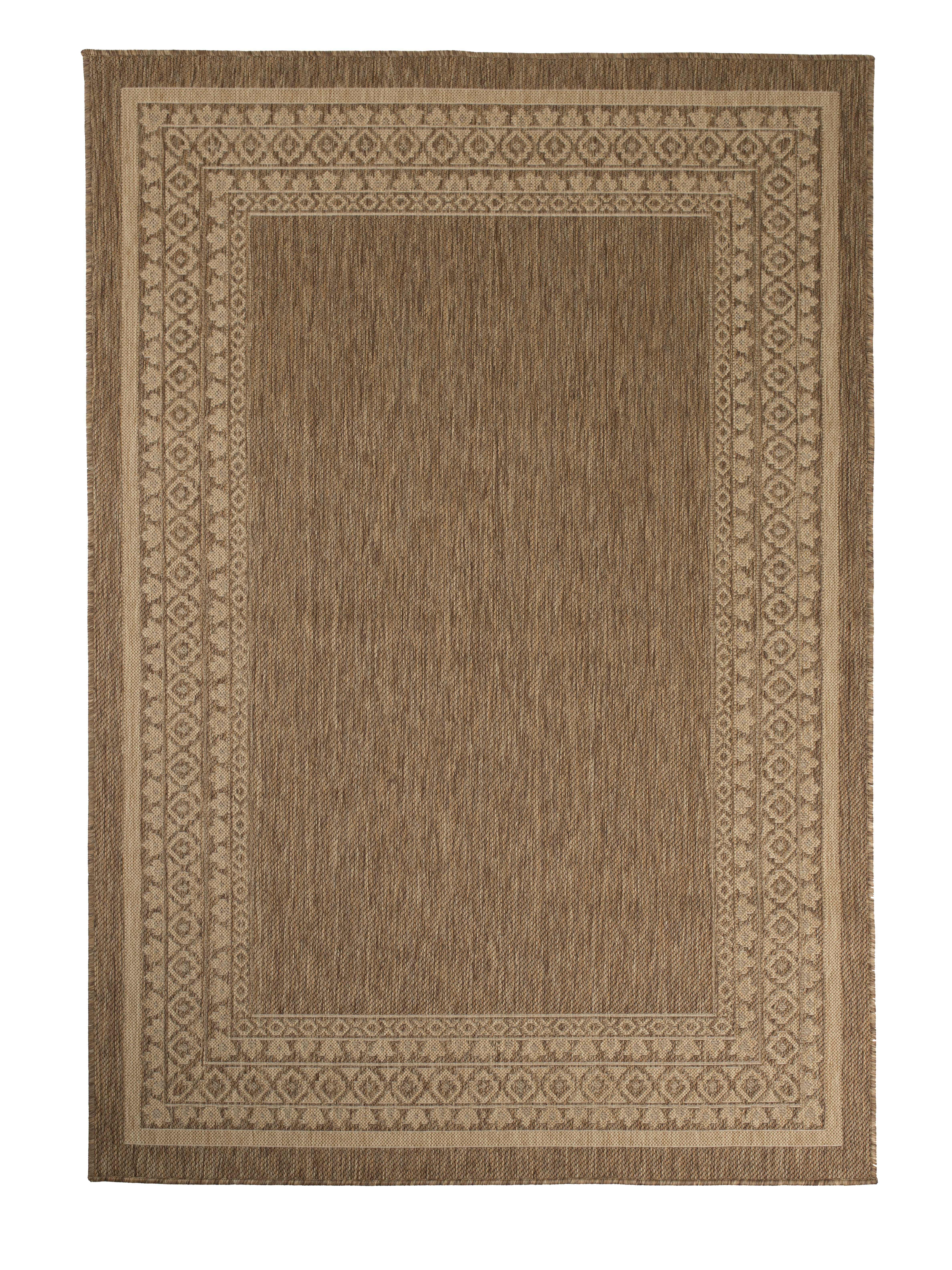 Union Rustic Oriental Neutral Indoor / Outdoor Area Rug - Wayfair Canada