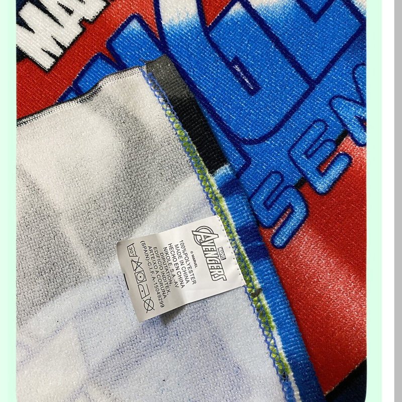 Avenger Heroes Blue & Purple Towel Collection
