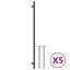 Metro Lane Cabinet Handles 5 Pcs Silver 224 Mm Stainless Steel-1858270076-1858270072