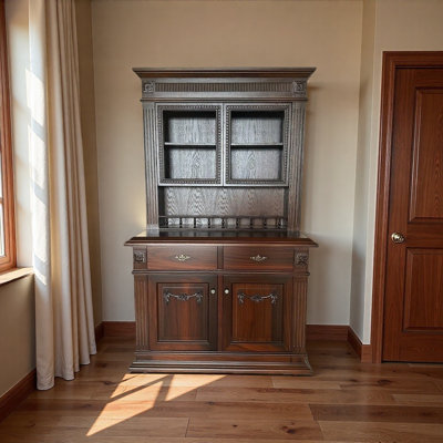 Vitrine de rangement rétro de style français