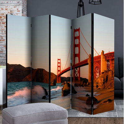 Ashmont 172cm H Folding Room Divider
