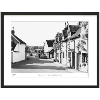 Sonning, The Village C1955 by Francis Frith - Single Picture Frame Print