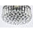 Carver Crystal Flush Mount