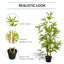 120cm Faux Bamboo Plant in Cement Pot