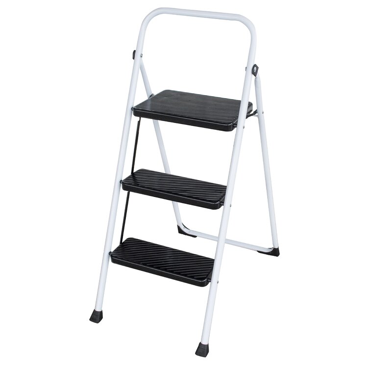 WFX Utility™ Loddon 3 - Step Lightweight Folding Small Step Ladder ...