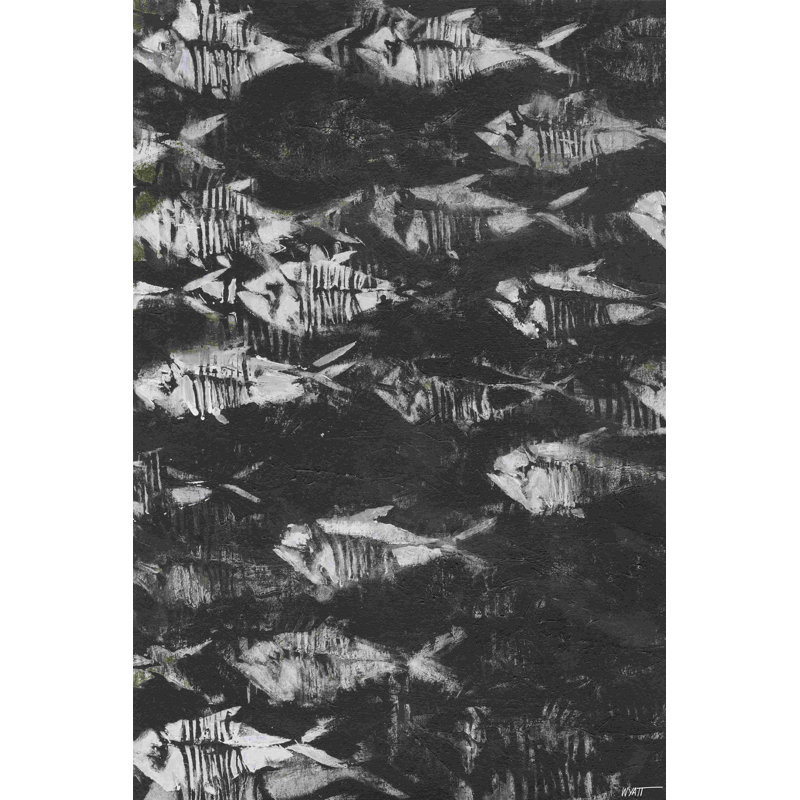 Fossilized I by Norman Wyatt Jr. - Wrapped Canvas Print, 18" H x 12" W  