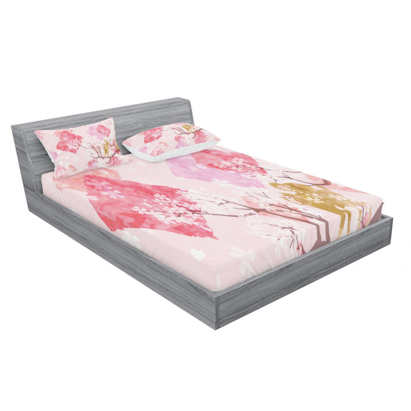 Microfiber Sheet Set, Full Sheet Set with Fitted Sheet