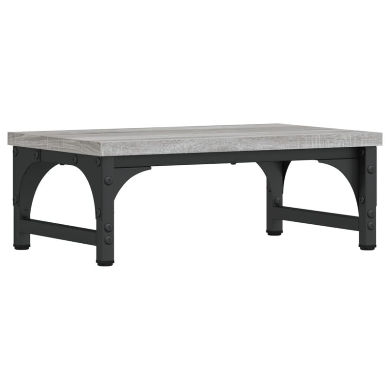 Millers Monitor Stand, 14cm H x 15.6cm W x 23cm D, Grey Sonoma