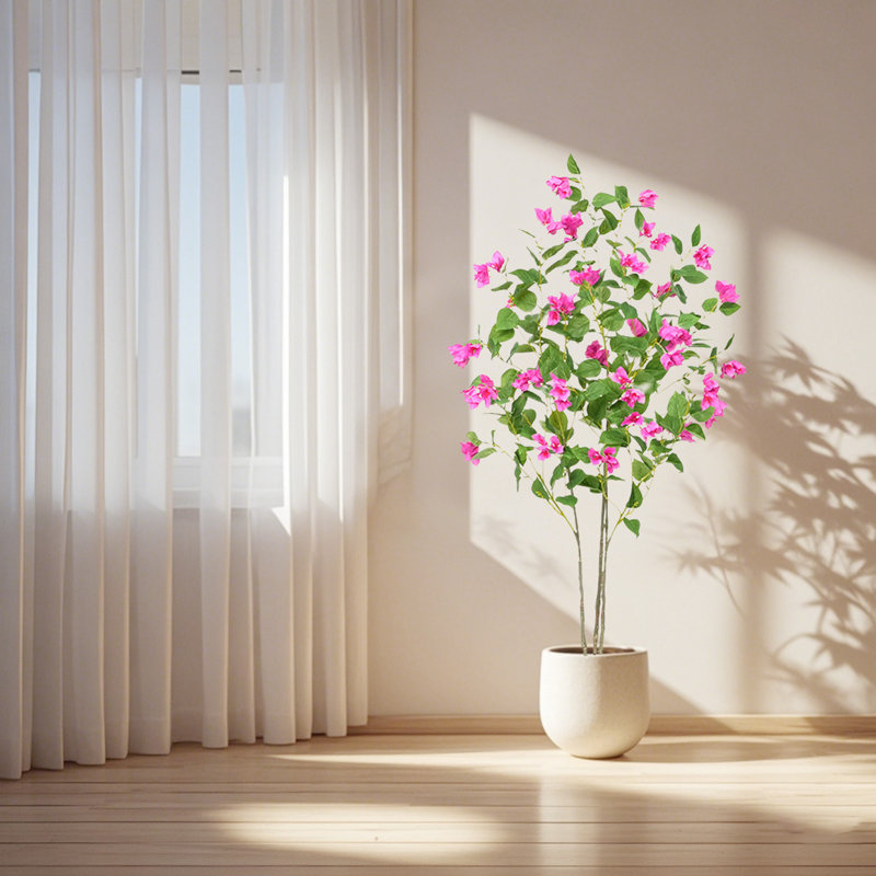 Caisen Faux Tree, 150cm H x 15cm W x 15cm D