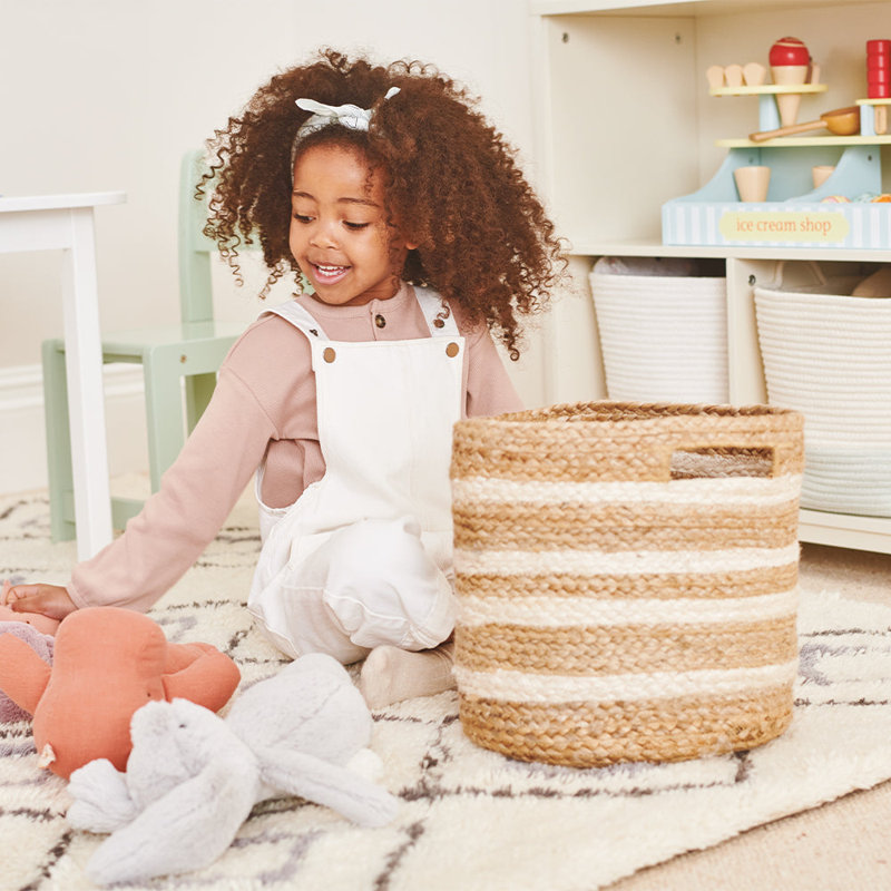 Great Little Trading Co. Jute Toy Organiser