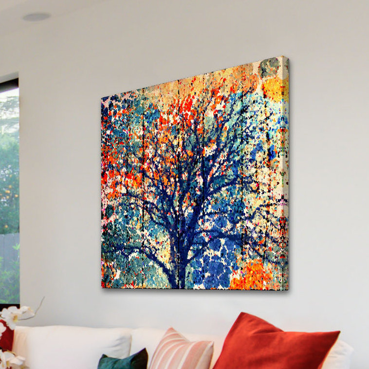 «Fall Season» par Irena Orlov, reproduction sur toile tendue, H 40 po x l 40 po x P 1,5 po