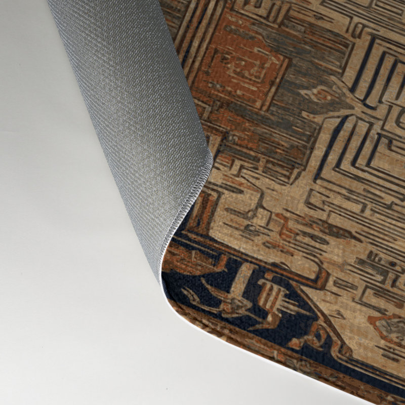 Tapis intérieur et extérieur ArtDeco, Rectangulaire 3 pi x 5 pi