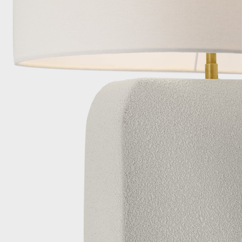Amantani Table Lamp, Porous White