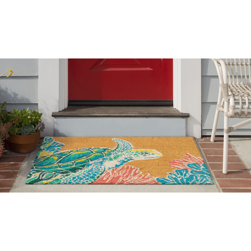 Tapis d'extérieur antidérapant Kidsgrove, Rectangle 1 pi 6 po x 2 pi 6 po