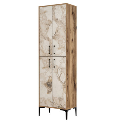 Adamma Freestanding Linen Cabinet