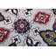 Coussin rectangulaire en chenille