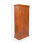 Armoire Cameren Brown Antique en bois massif sculpté à la main, à deux portes, motif paon-2019096434