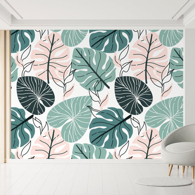 Peel & Stick Floral Border