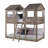 Scholz Twin over Twin Bunk Bed