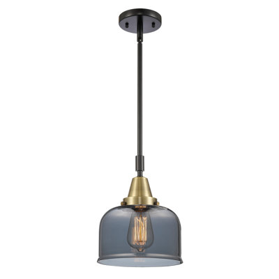 Luminaire suspendu 1 lumière à une cloche