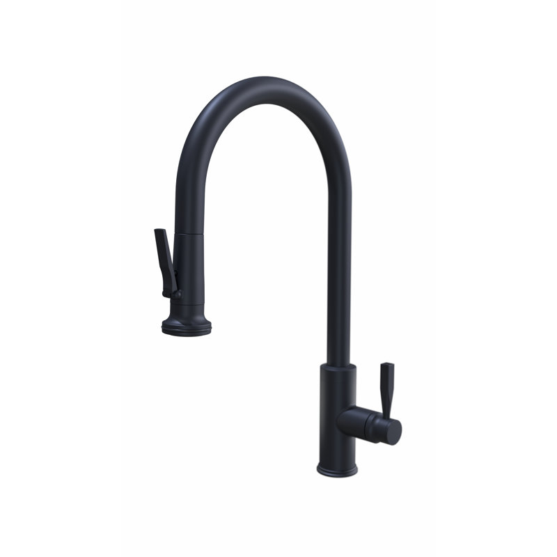 Lurano Pulldown Faucet , Matte Black