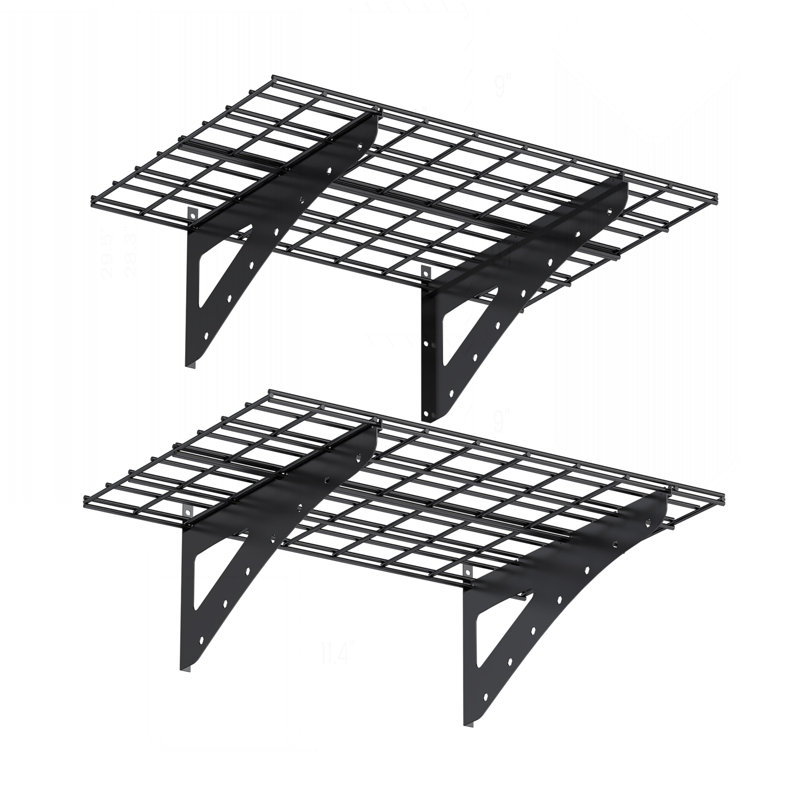Versatile Heavy-Duty Wall Shelf for Various Spaces, Enhancing Storage Capacity, 12" H x 23.62" W x 35.43" D