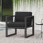 Faits saillants de la mode du salon, chaise d'appoint de style moderne