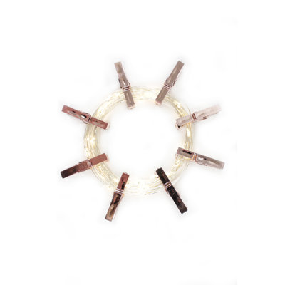 Crispas 36 - Bulb 156'' Battery Powered Novelty String Light