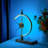 Albom LED Clock Lamp With Wireless Phone Charging Spot