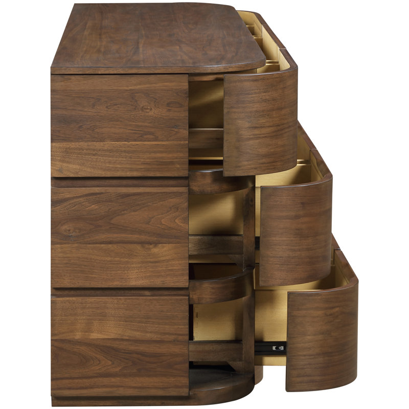 Ipina Solid Wood Dresser, Brown