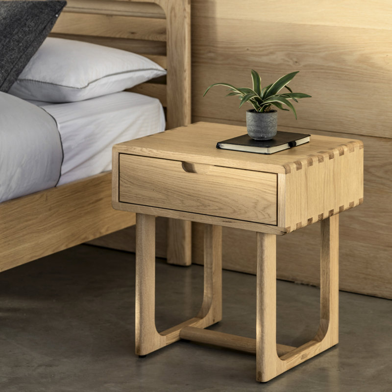 Keansburg 500cm W Plywood Bedside Table
