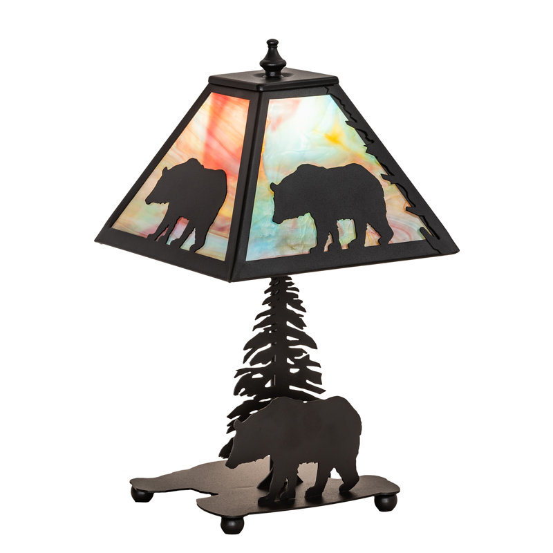 Rustic Lodge Table Lamp