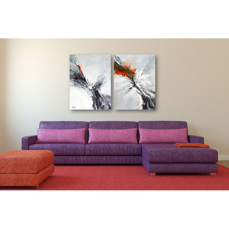 Fireworks Print by John Beard, Black Floater Framed, 36" H x 48" W x 3" D