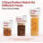 6-Pack Square Glass Pantry Storage Containers With Lids