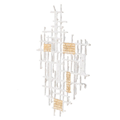 31.7X1.6X23.6" Wall Decor