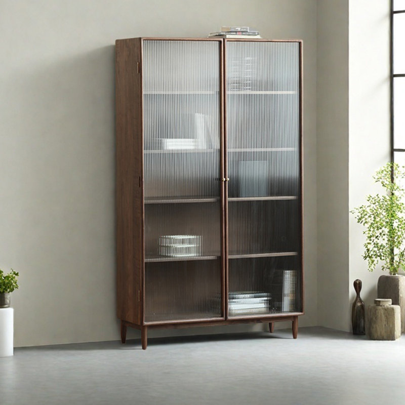 Modern simple solid wood home bookcase, 78.74"H x 47.24"W x 14.96"D
