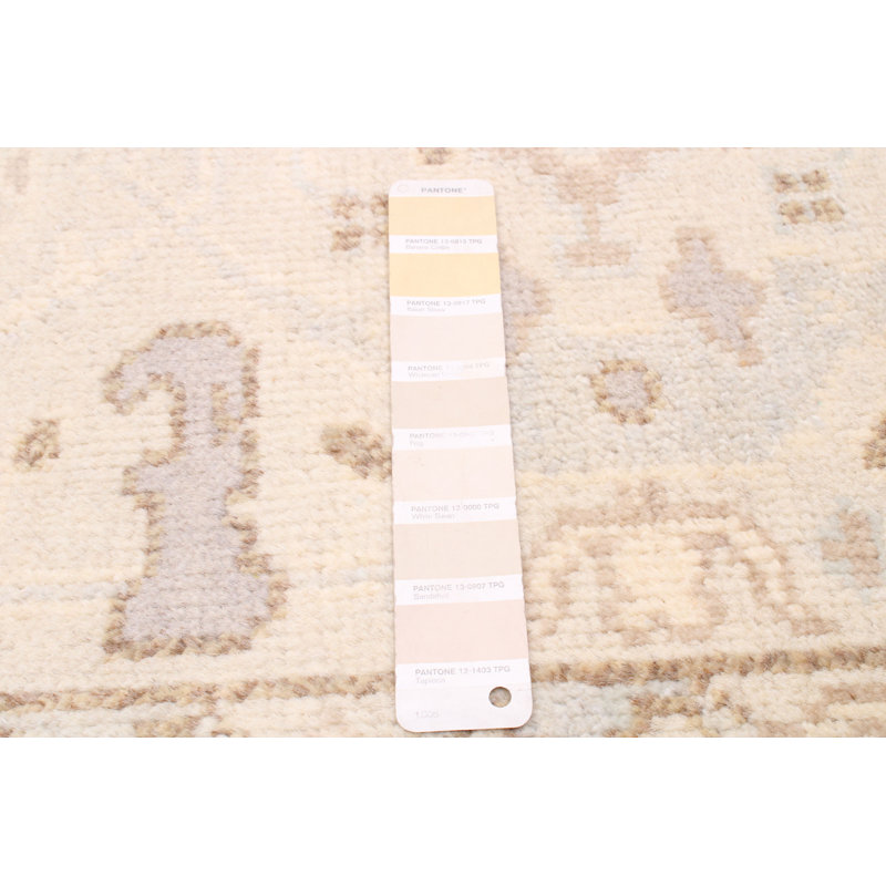 Tapis kaki royal clair Oushak 2 pi 7 po x 13 pi 7 po