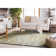 Floral Handmade Tufted Wool Green Area Rug