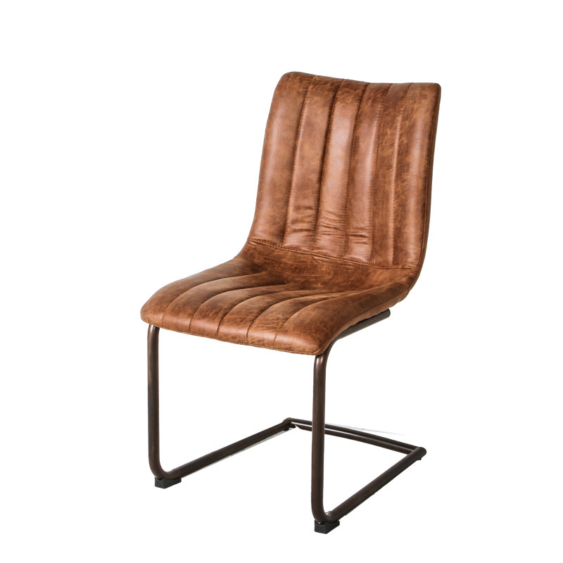 Castlehaven Upholstered Dining Chair, Brown, Brown