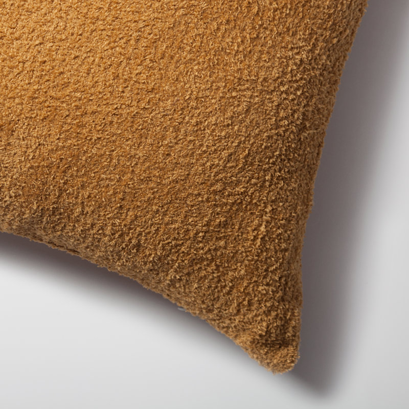 Javade Square Cushion, Mustard