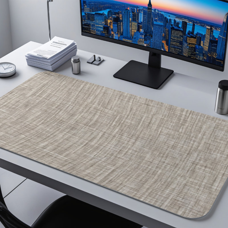 Polyester Desk Pad, 23.6x13.8
