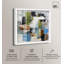 "Tectonic Plates I Shadowbox Print", art mural moderne par Art Remedy, cadre blanc, 25 x 25-763571458-763571455