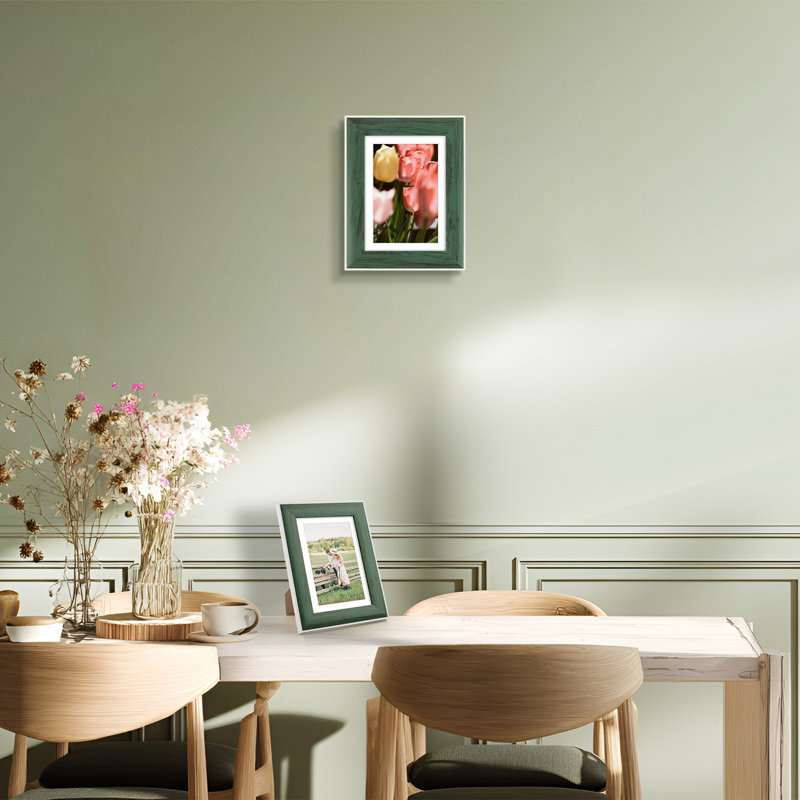 Ensemble de cadres muraux en bois Gallery, H 8,78 po x l 6,77 po x P 0,47 po