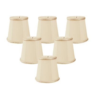 4.25'' H Silk Empire Candelabra Shade