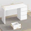 Bureau d'ordinateur avec tiroirs, bureau de travail en bois, bureau d'ordinateur personnel-1415089731-1424336255