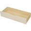 Lit simple en bois crème avec rangement, tiroirs, surface de chargement et tête de lit tapissier-503636051
